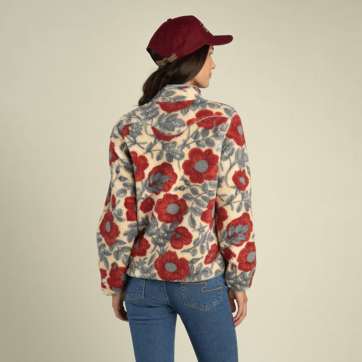 Sedona Fleece - Desert Floral - Rosado