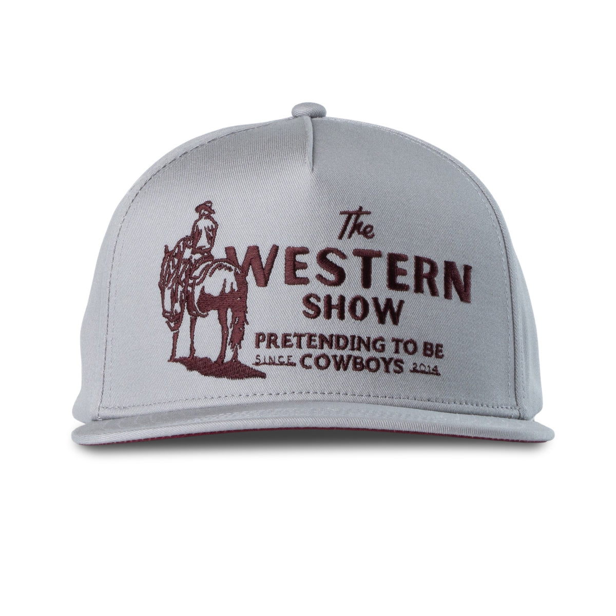 Western Show Hat - Gray
