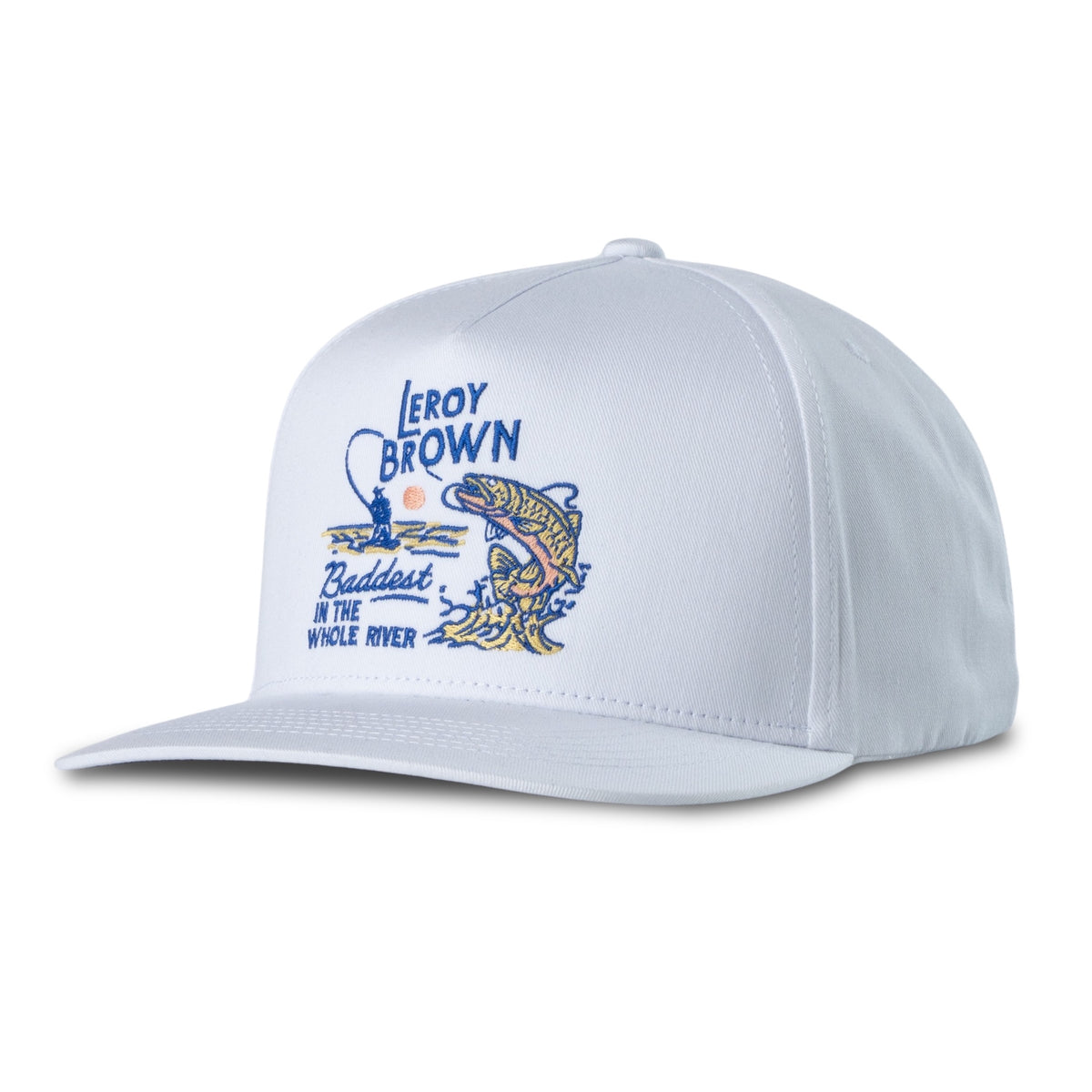 Leroy Brown Hat - White/Blue
