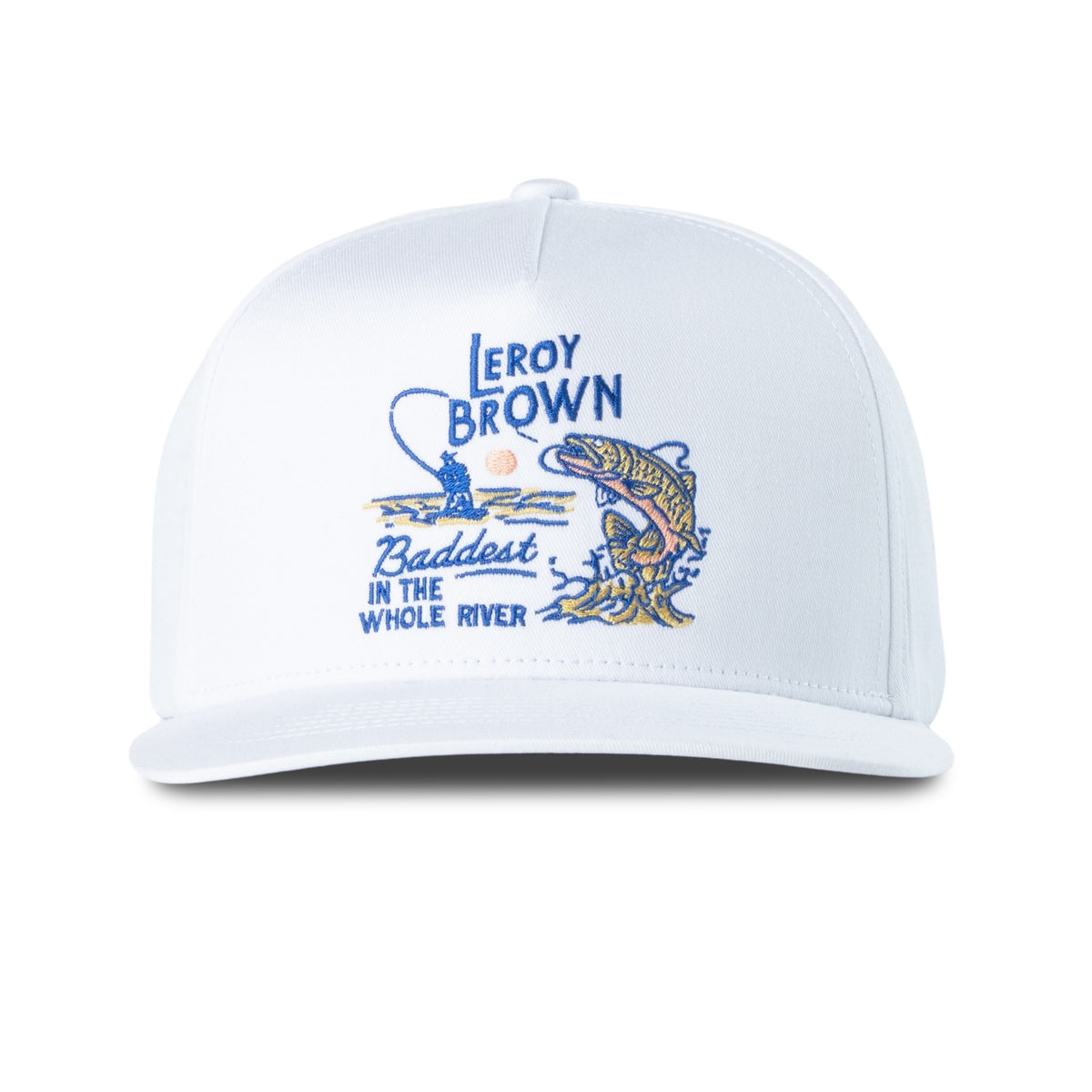 Leroy Brown Hat - White/Blue