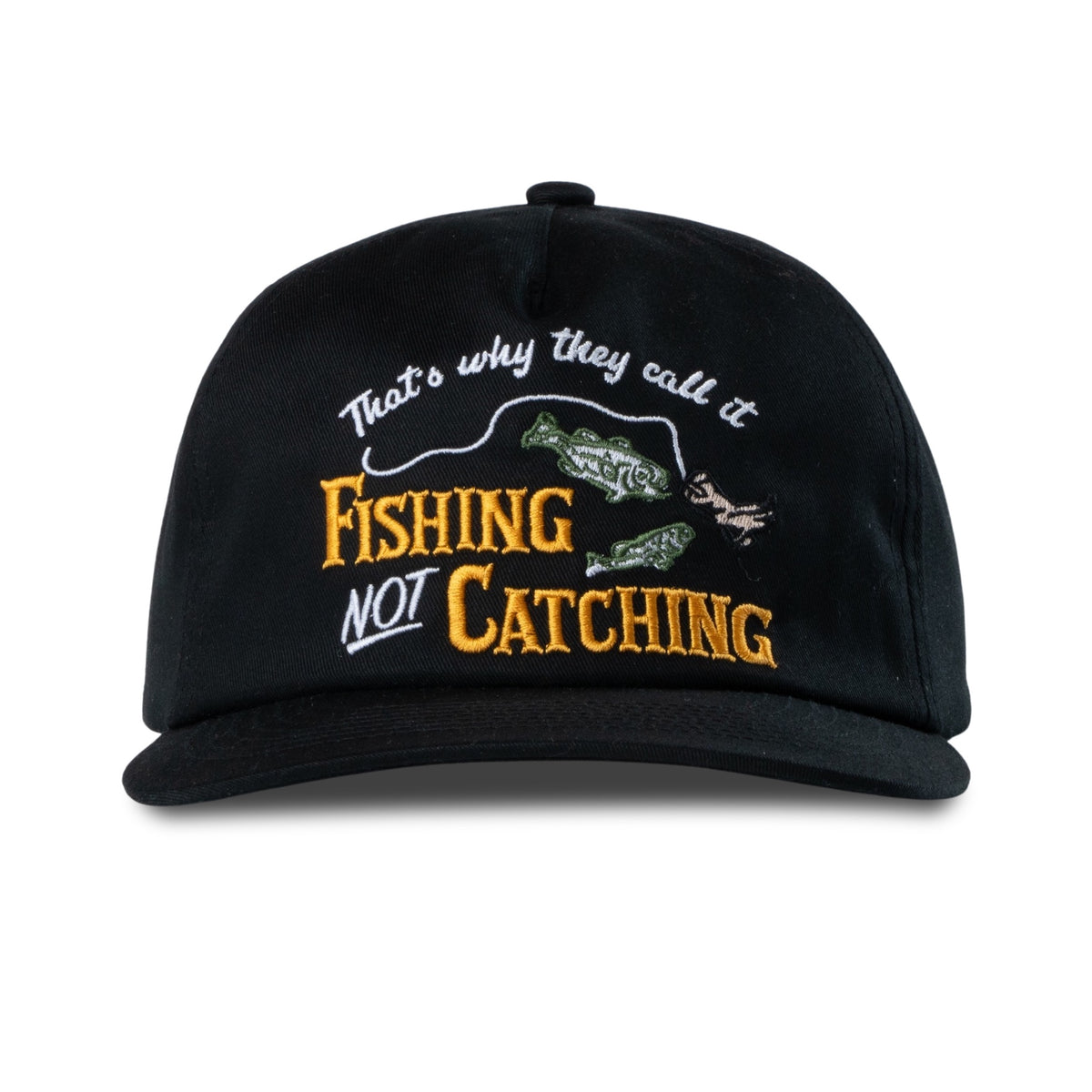 Not Catching Hat - Black