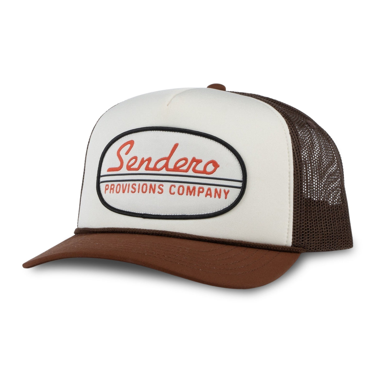 Country Store Hat - Cream/Brown