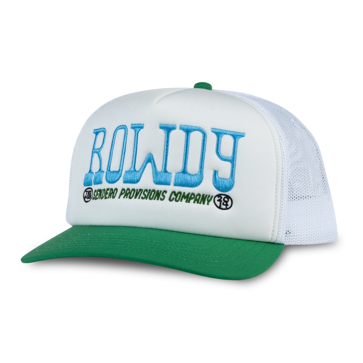 Rowdy Hat - Blue/Green