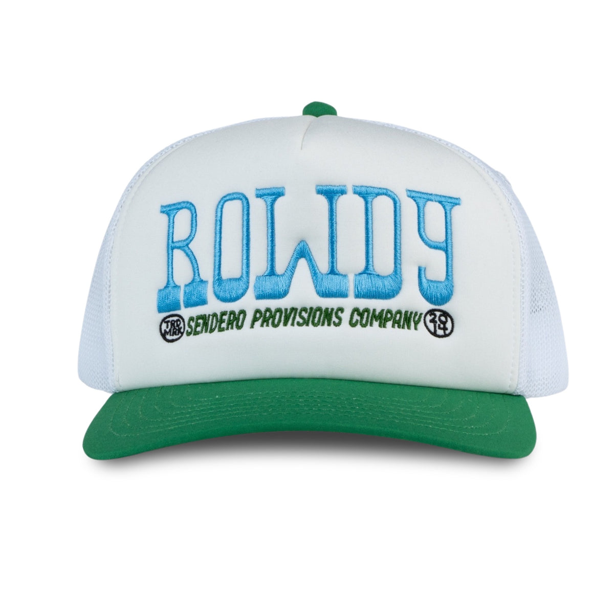 Rowdy Hat - Blue/Green