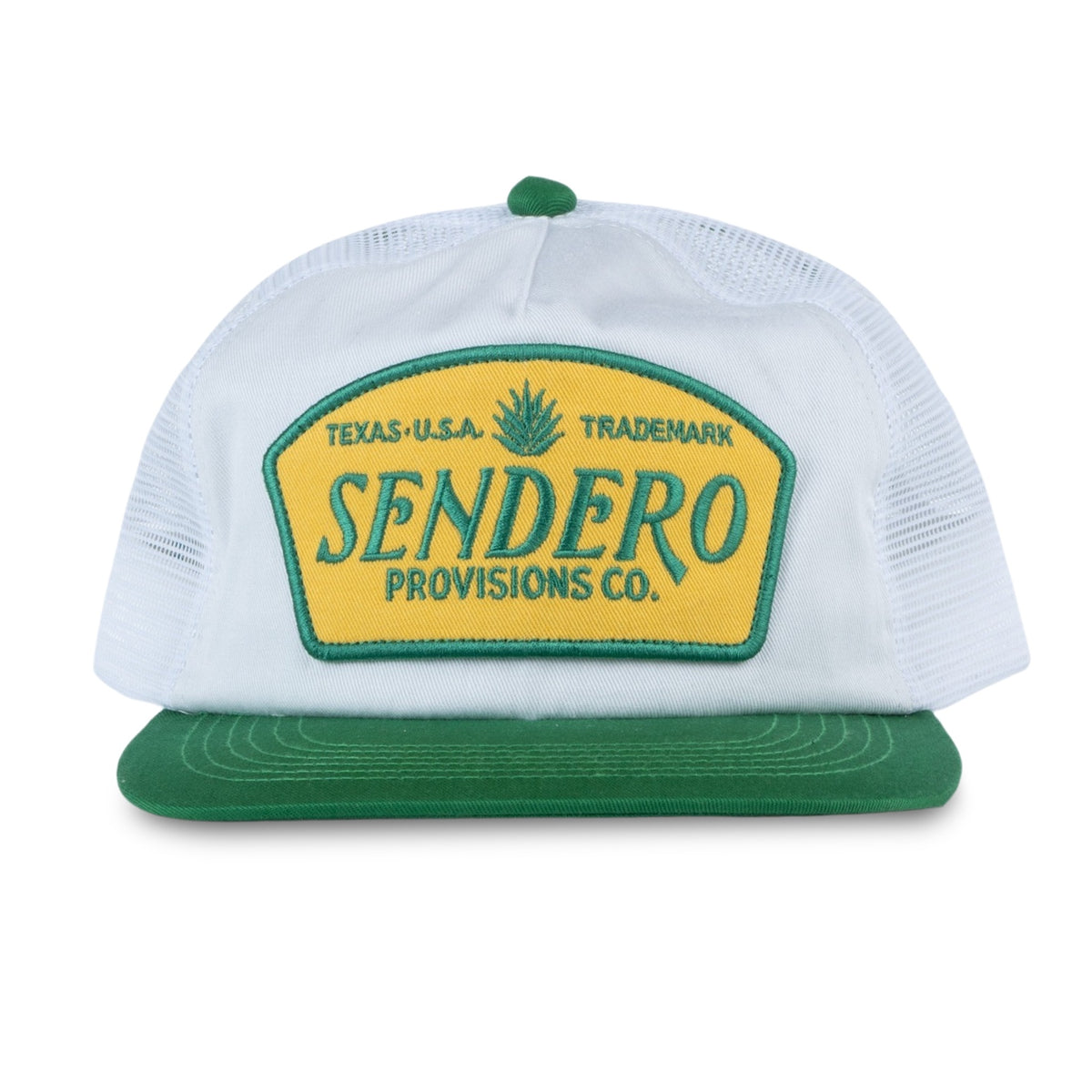 Logo Patch Hat - White/Green