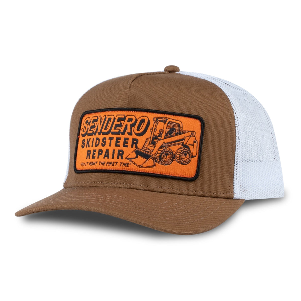 Skidsteer Repair Hat - Camel