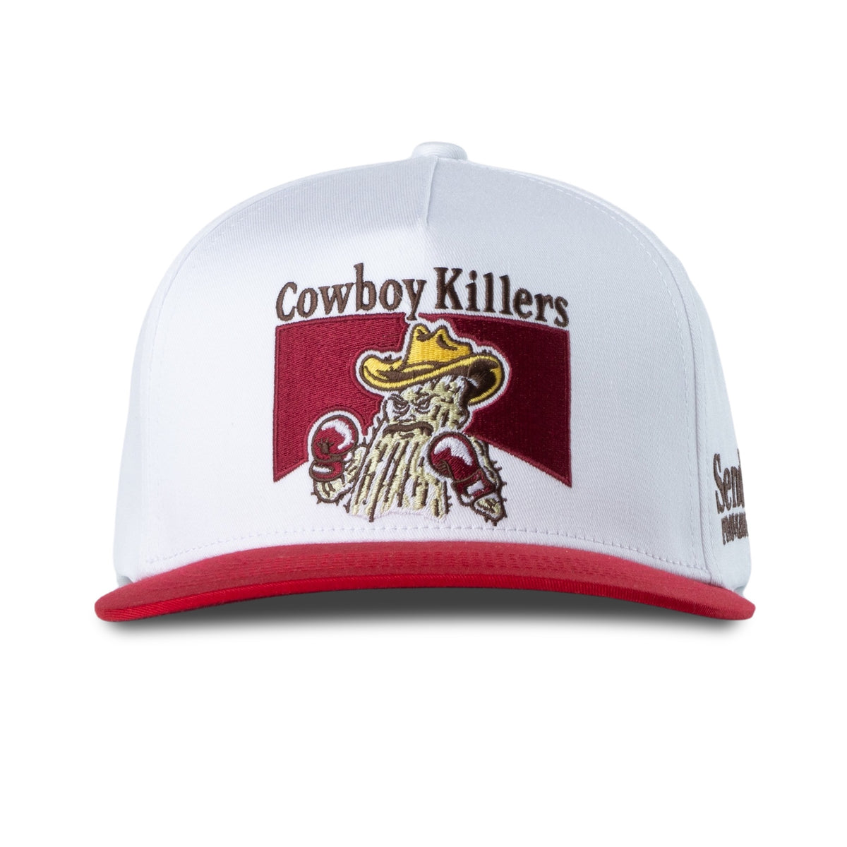 Cowboy Killers Hat - Cream/Red