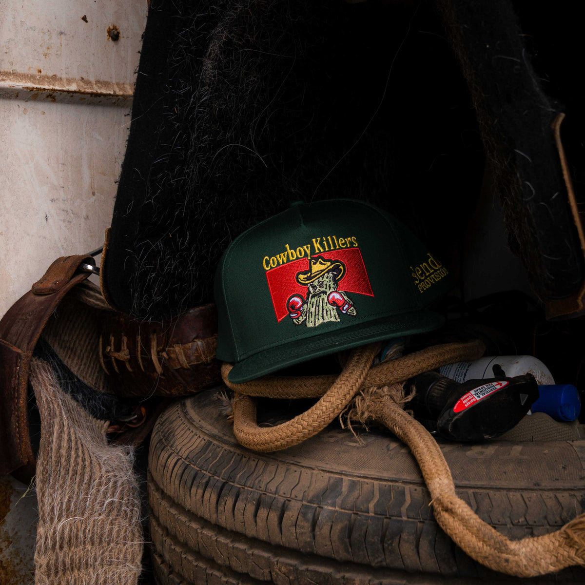 Cowboy Killers Hat - Green