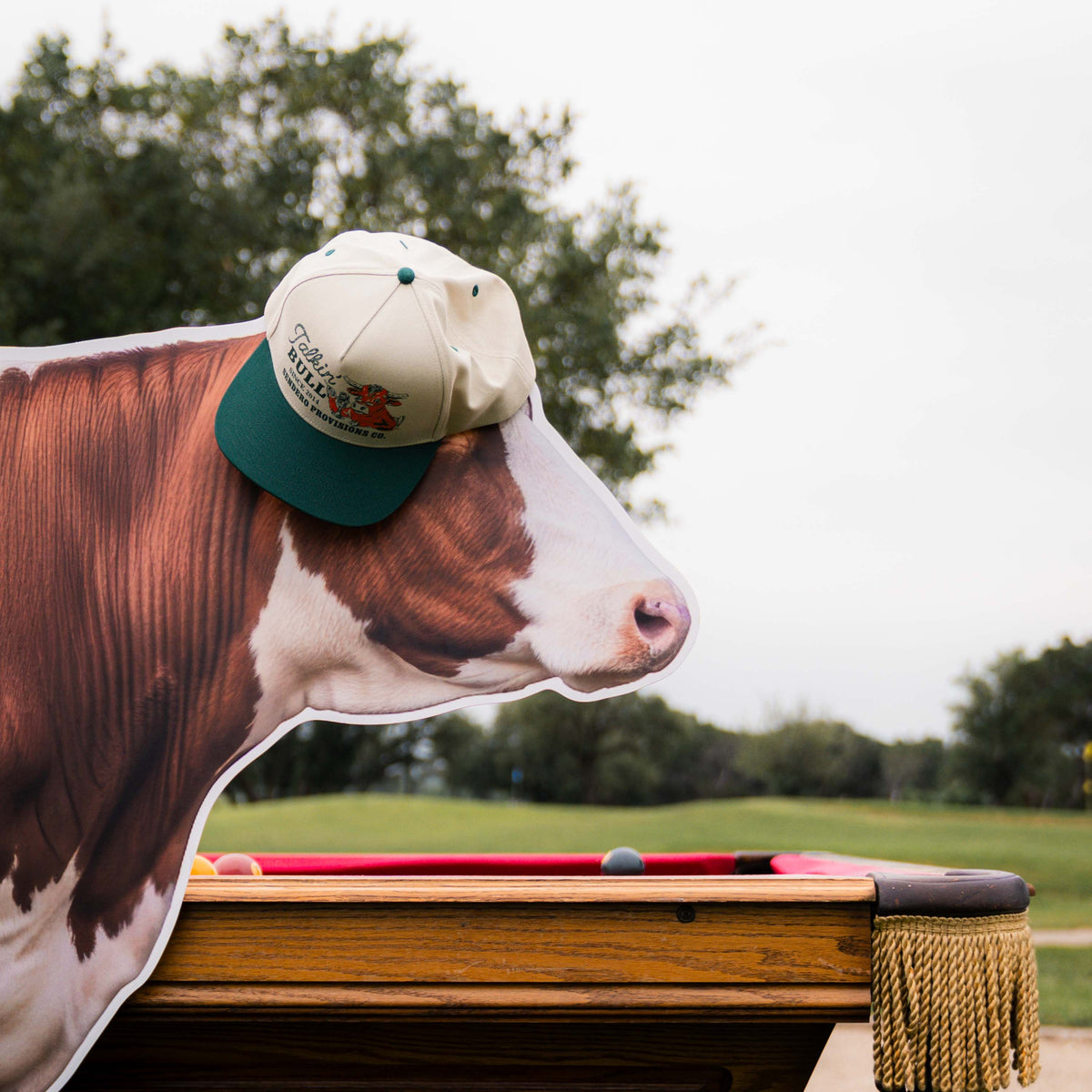Talkin' Bull Hat - White/Green