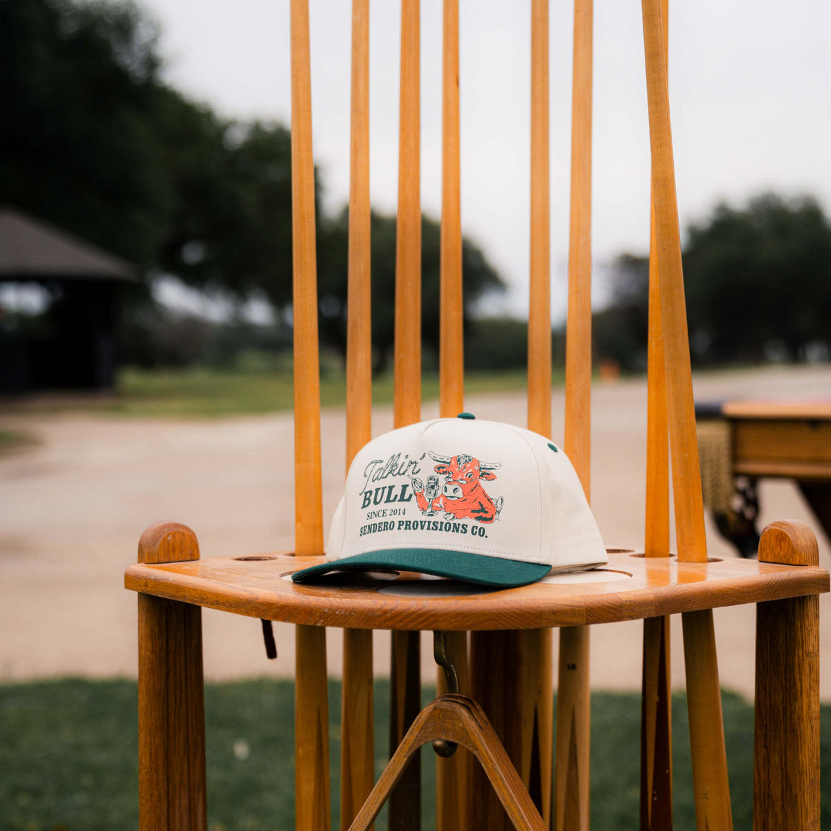 Talkin' Bull Hat - White/Green