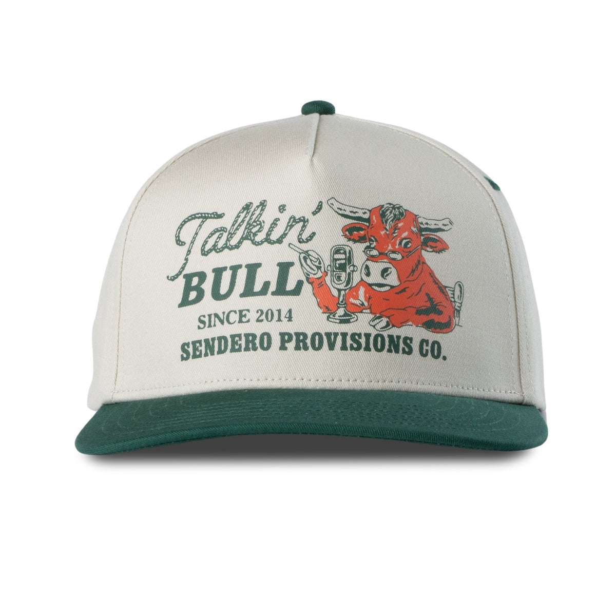 Talkin' Bull Hat - White/Green