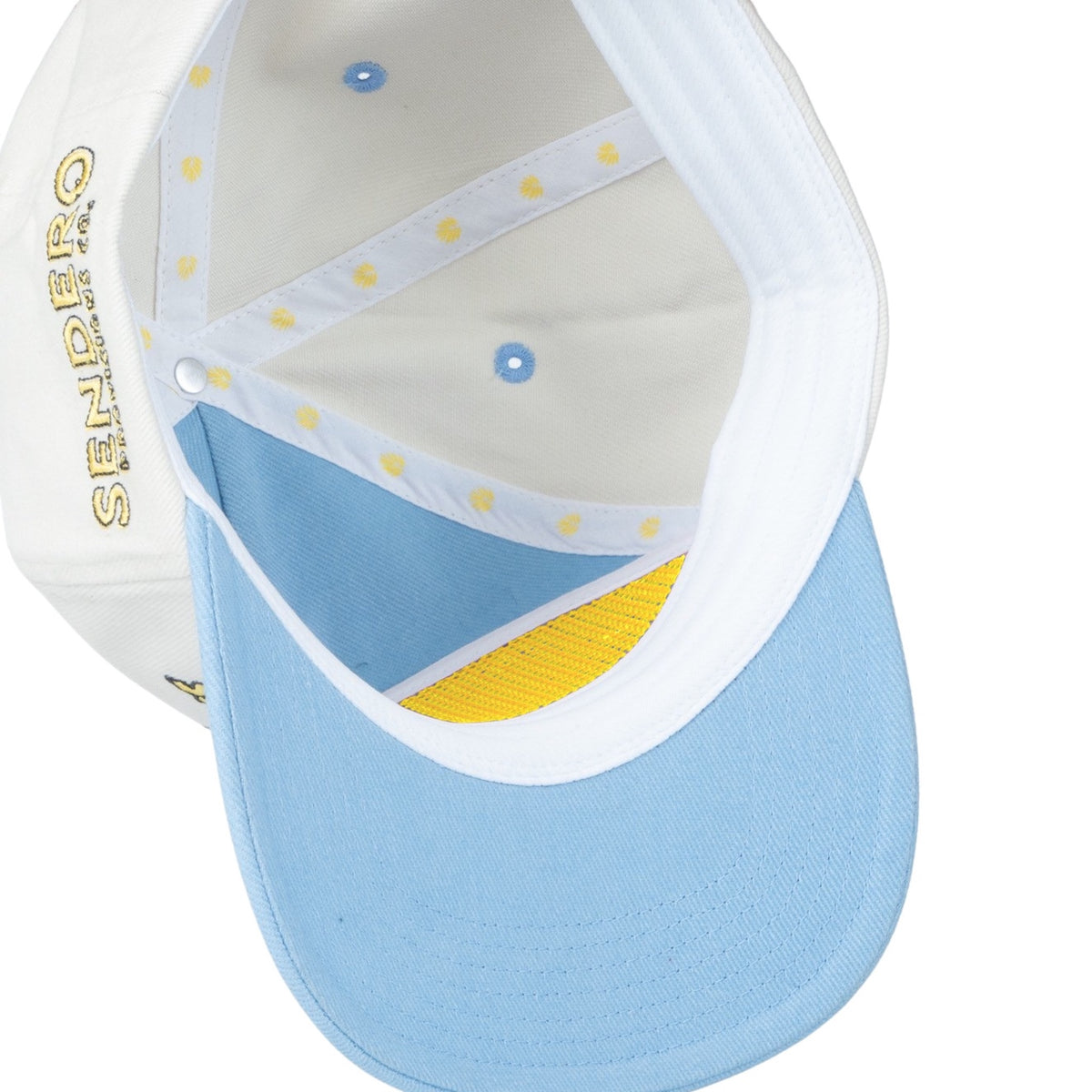 Cowboys Everywhere Hat - White/Light Blue