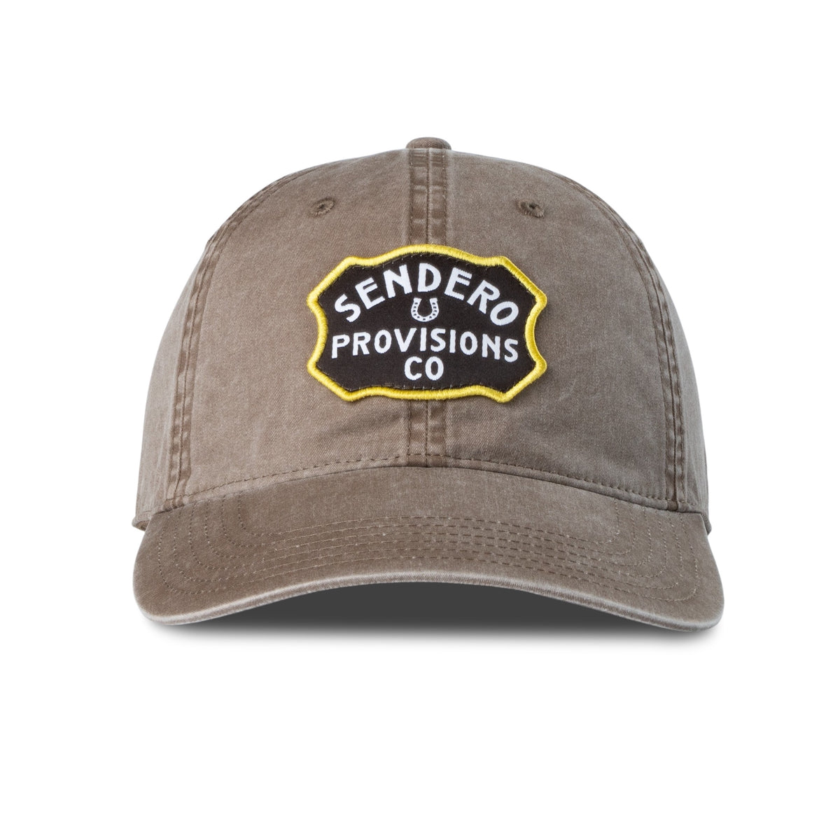 Western Patch Hat - Brown