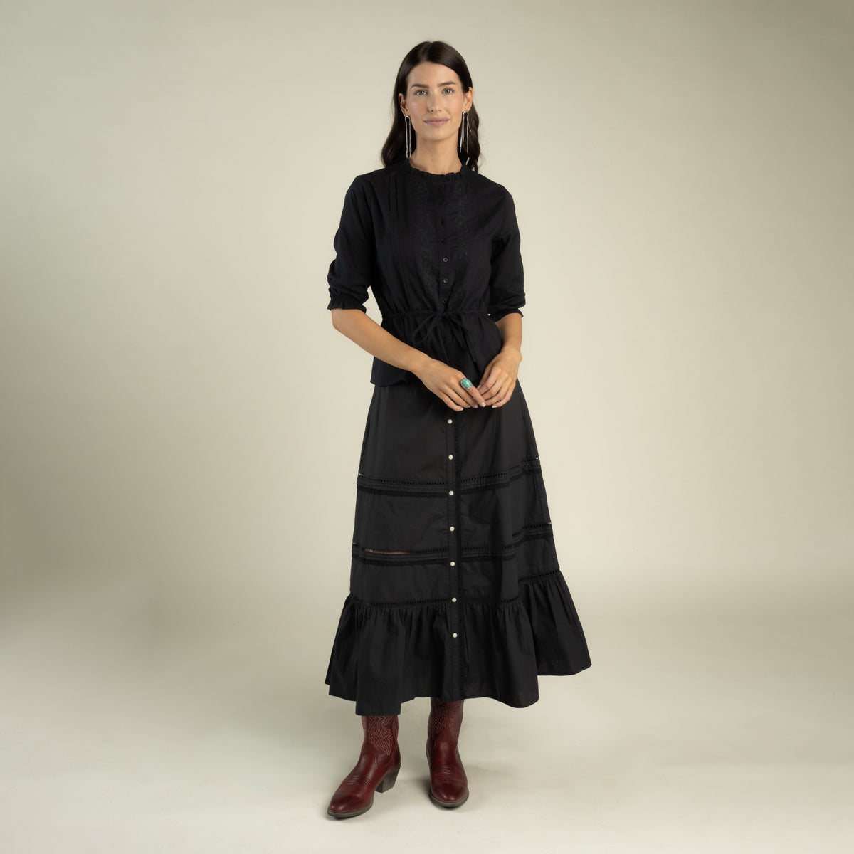 Prairie Skirt - Black
