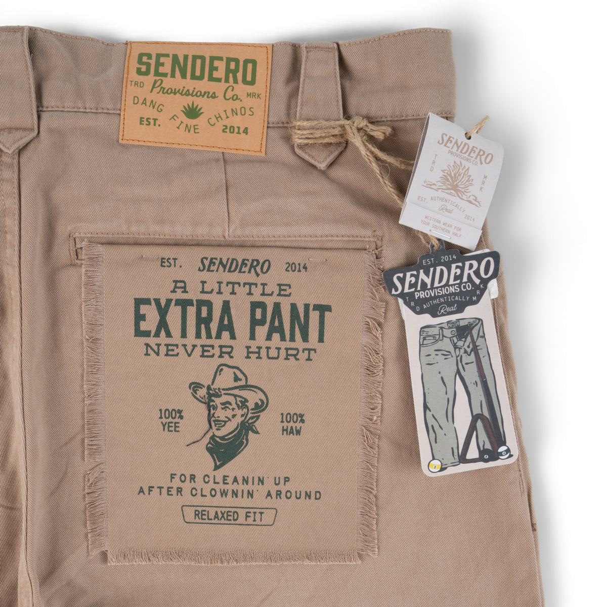 Waylon Western Chino - Khaki
