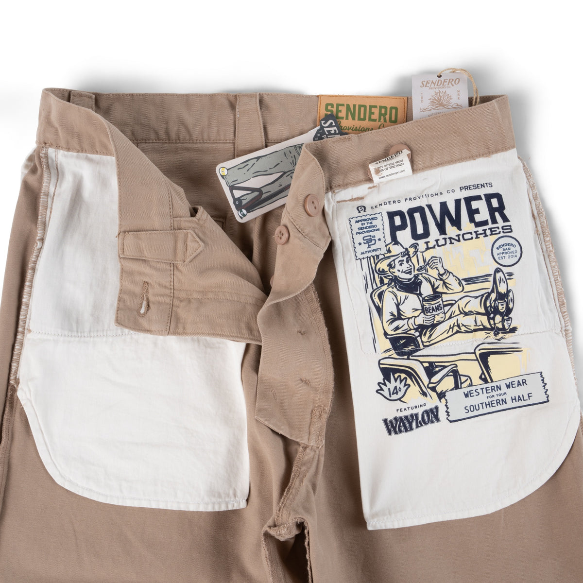 Waylon Western Chino - Khaki