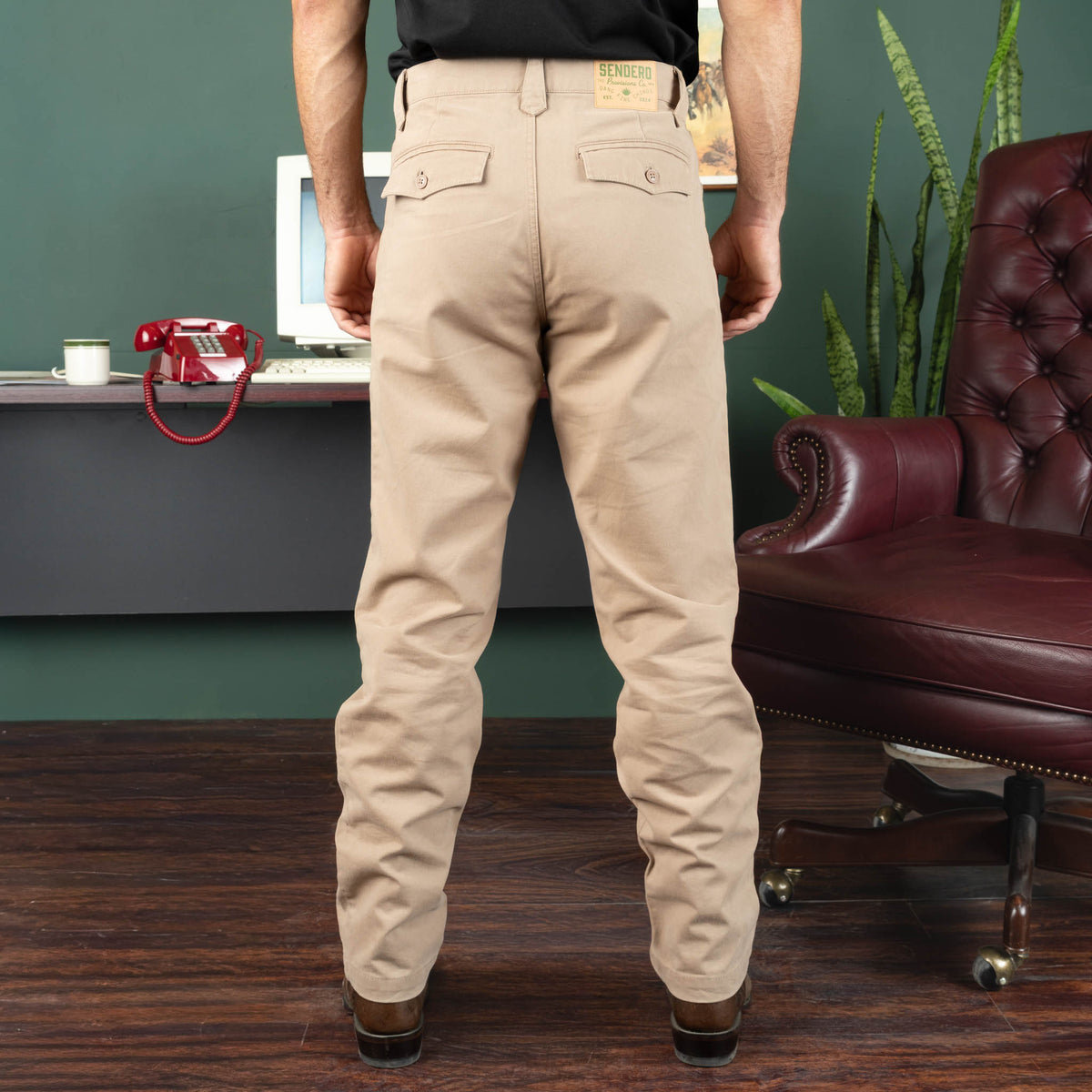 Waylon Western Chino - Khaki
