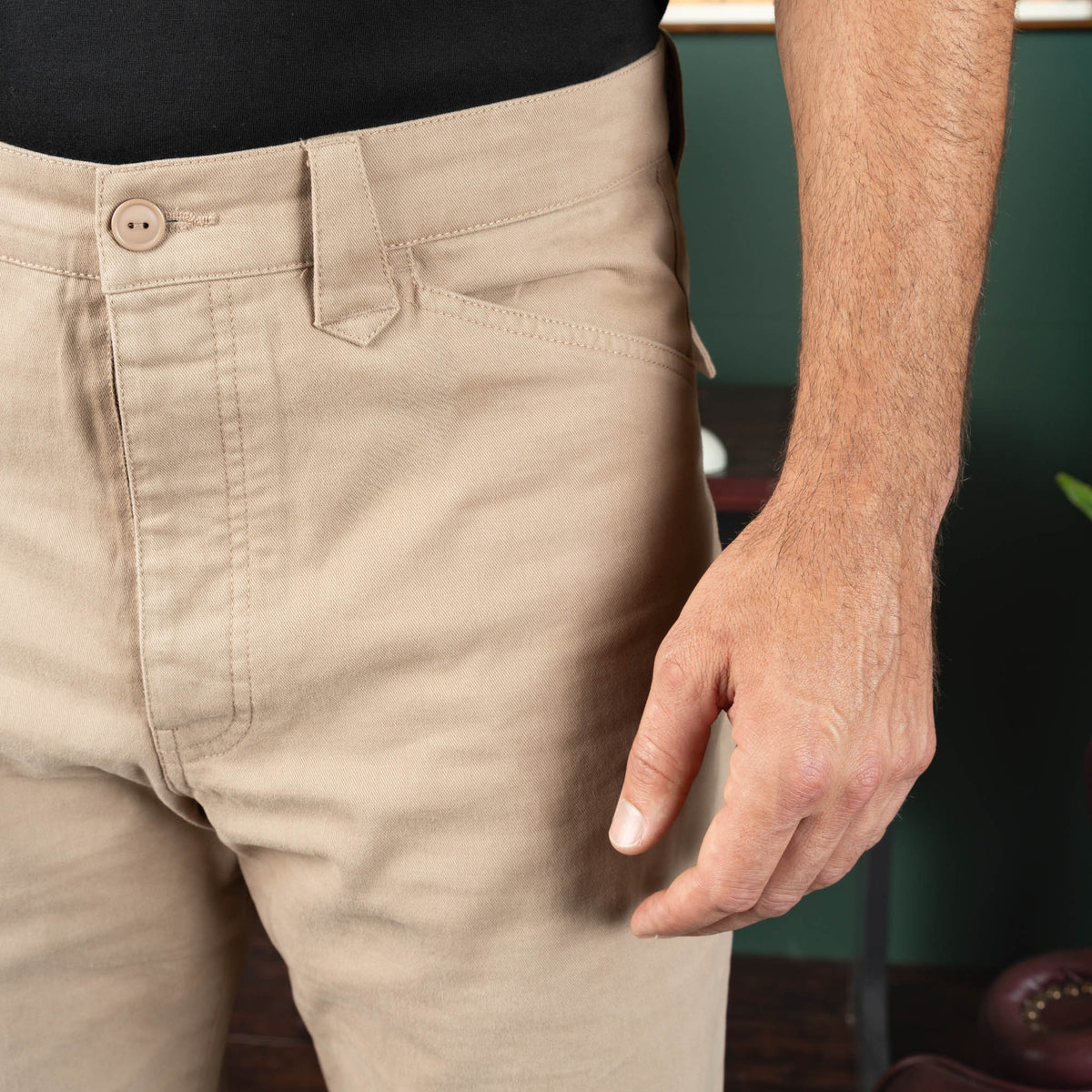 Waylon Western Chino - Khaki