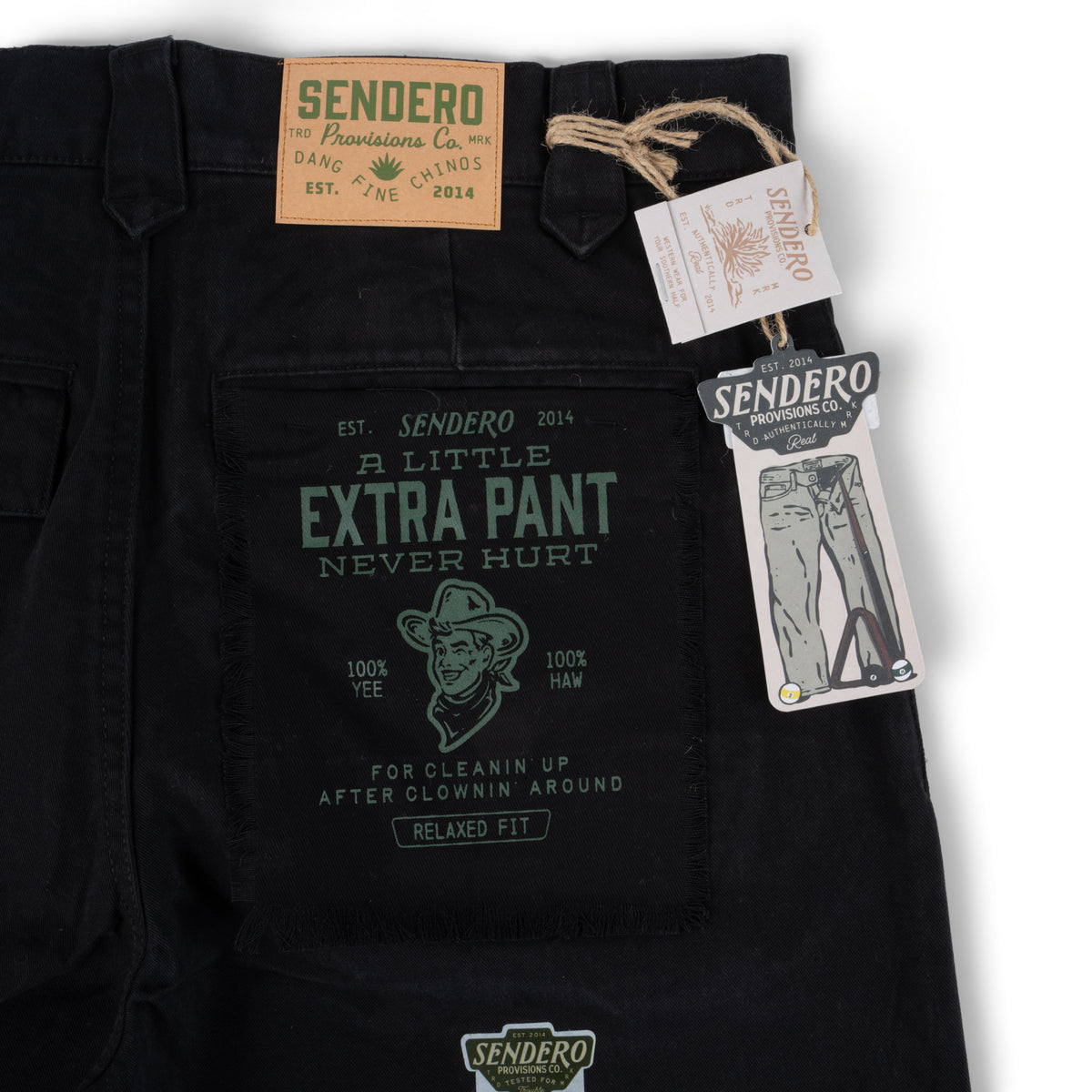 Waylon Western Chino - Black