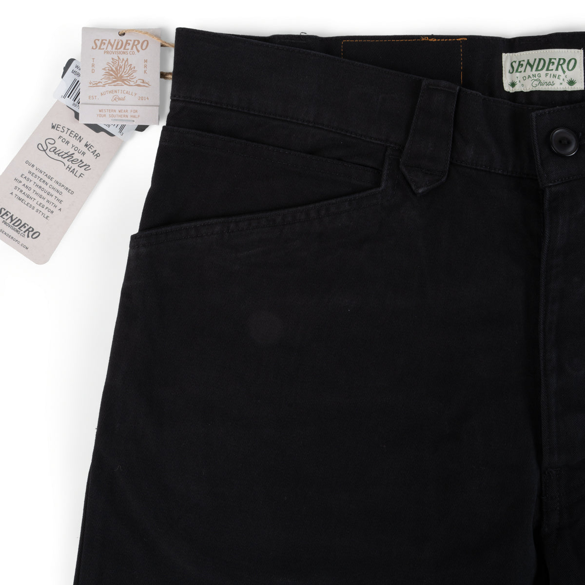 Waylon Western Chino - Black