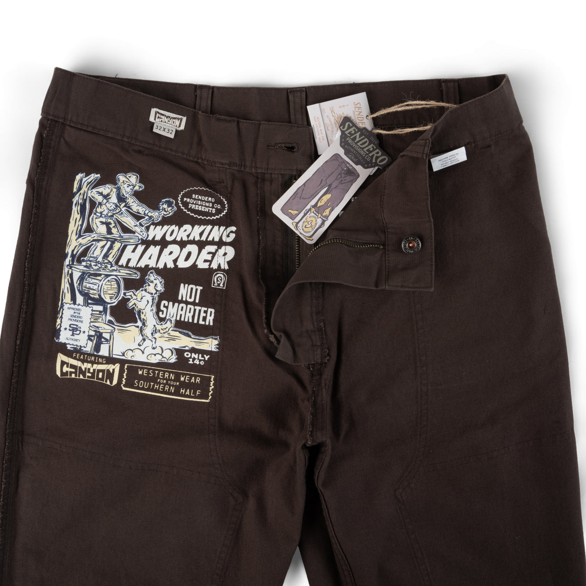Canyon Work Pant - Chocolate