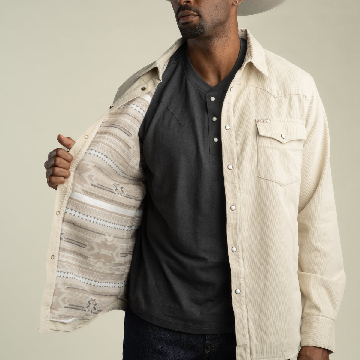 Desperado Shacket - Limestone
