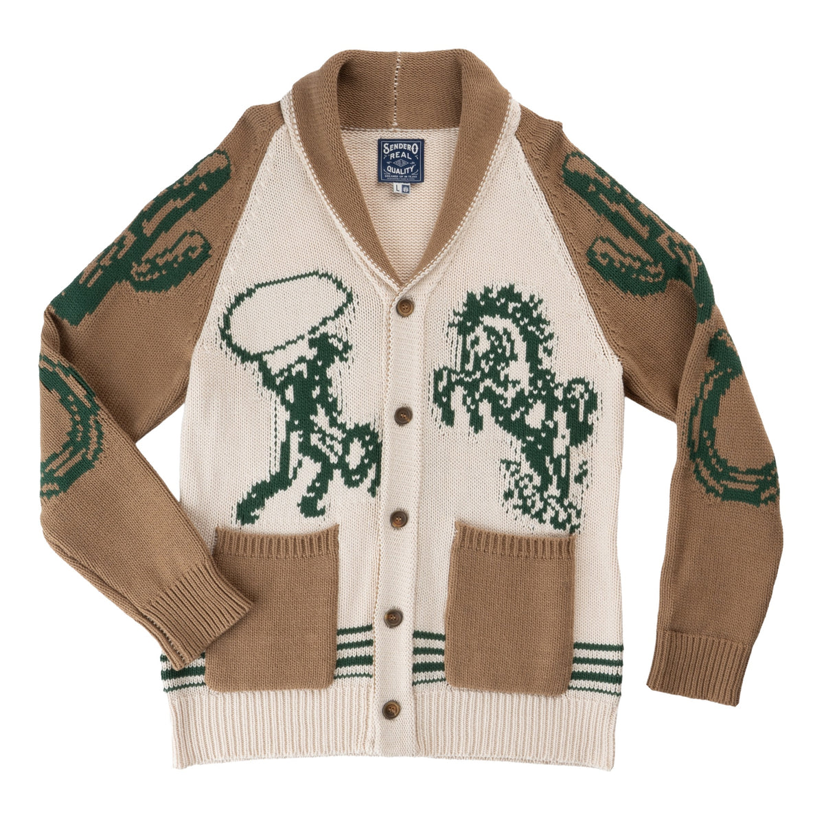 Nuevo Laredo Cardigan - Ranch Hand - Sand