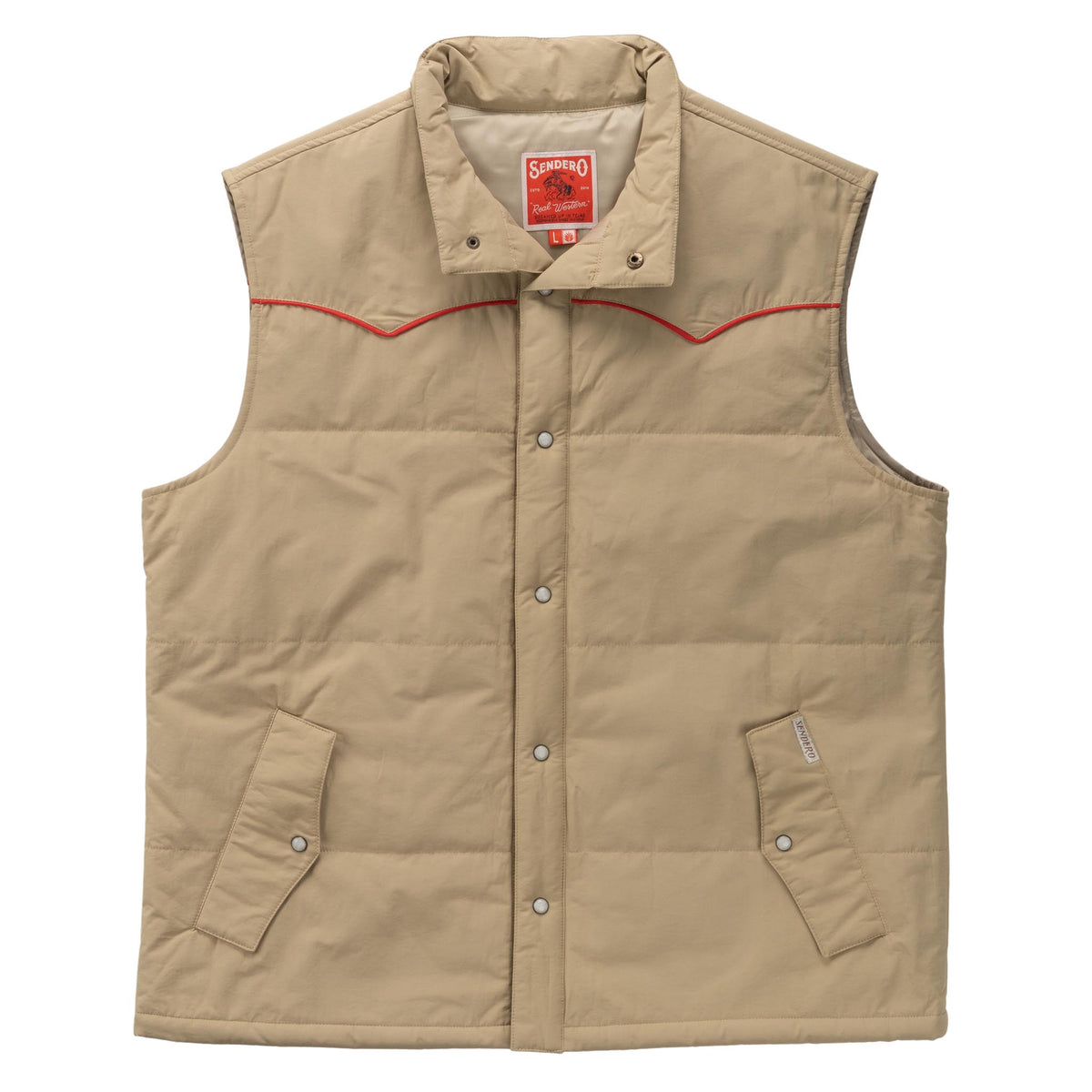 Vaquero Vest - Buckskin