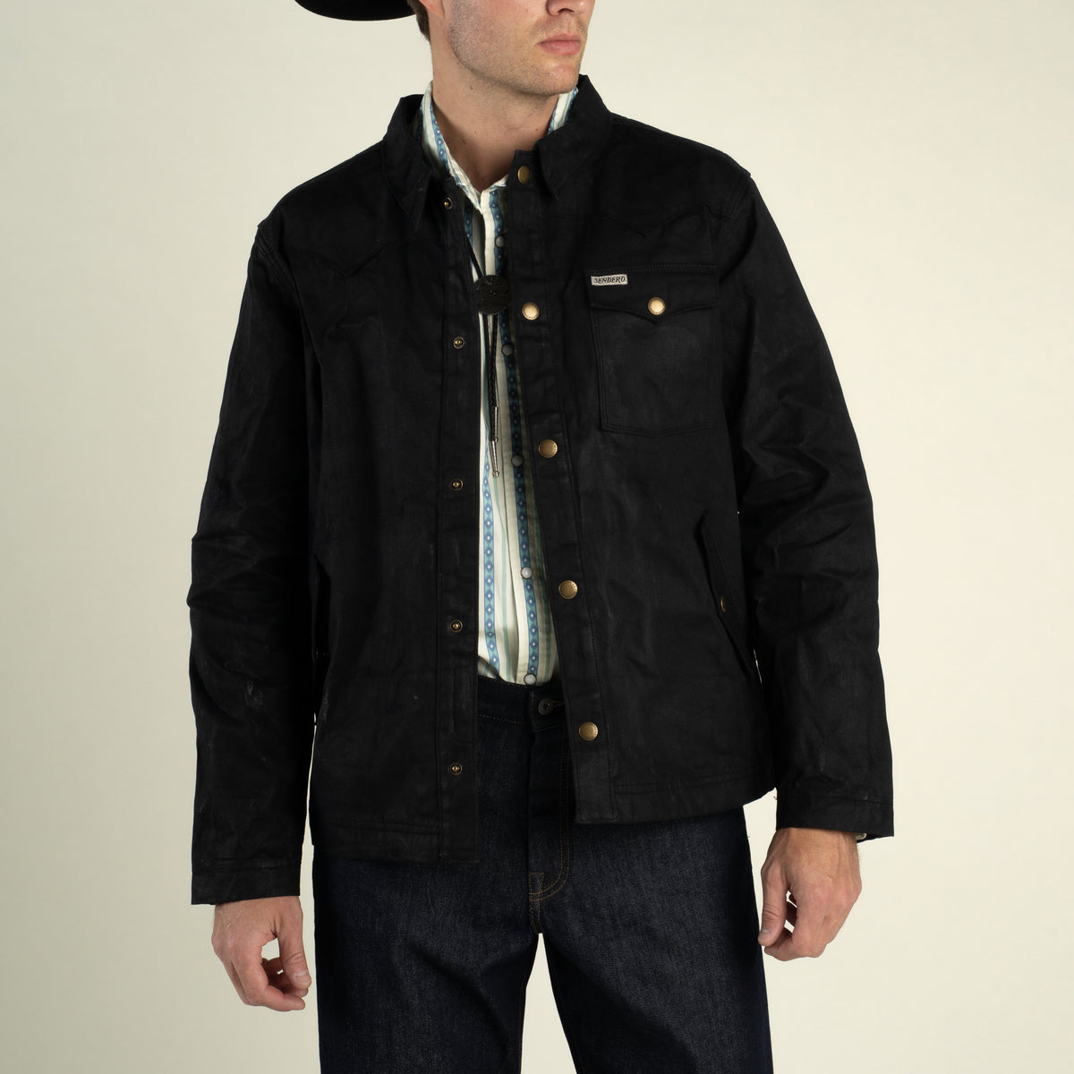 Rancho Waxed Jacket - Black