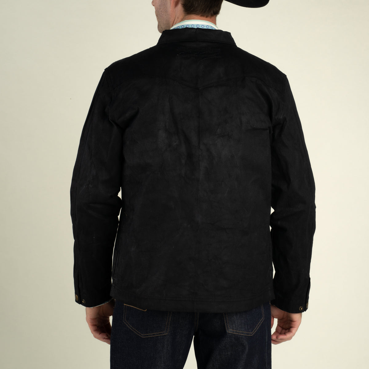Rancho Waxed Jacket - Black