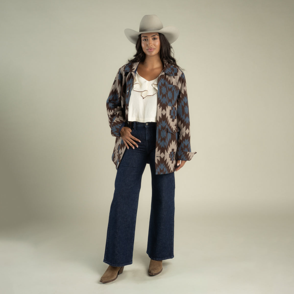 Santa Fe Jacket - Rangeland - Taupe