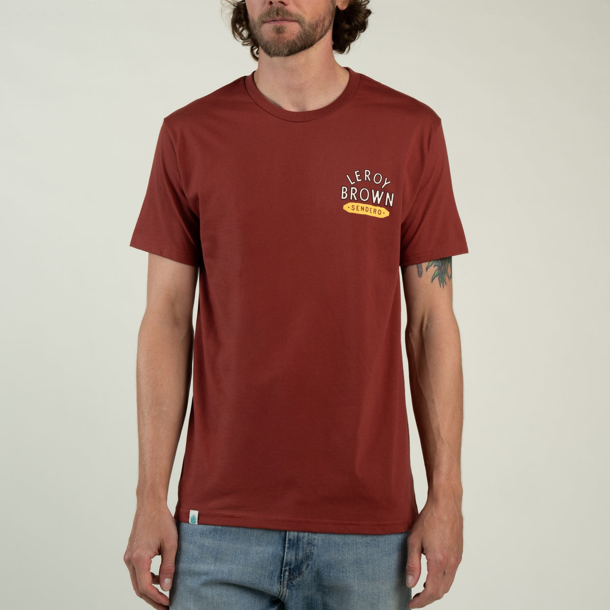 Leroy Brown T-Shirt - Warm Red