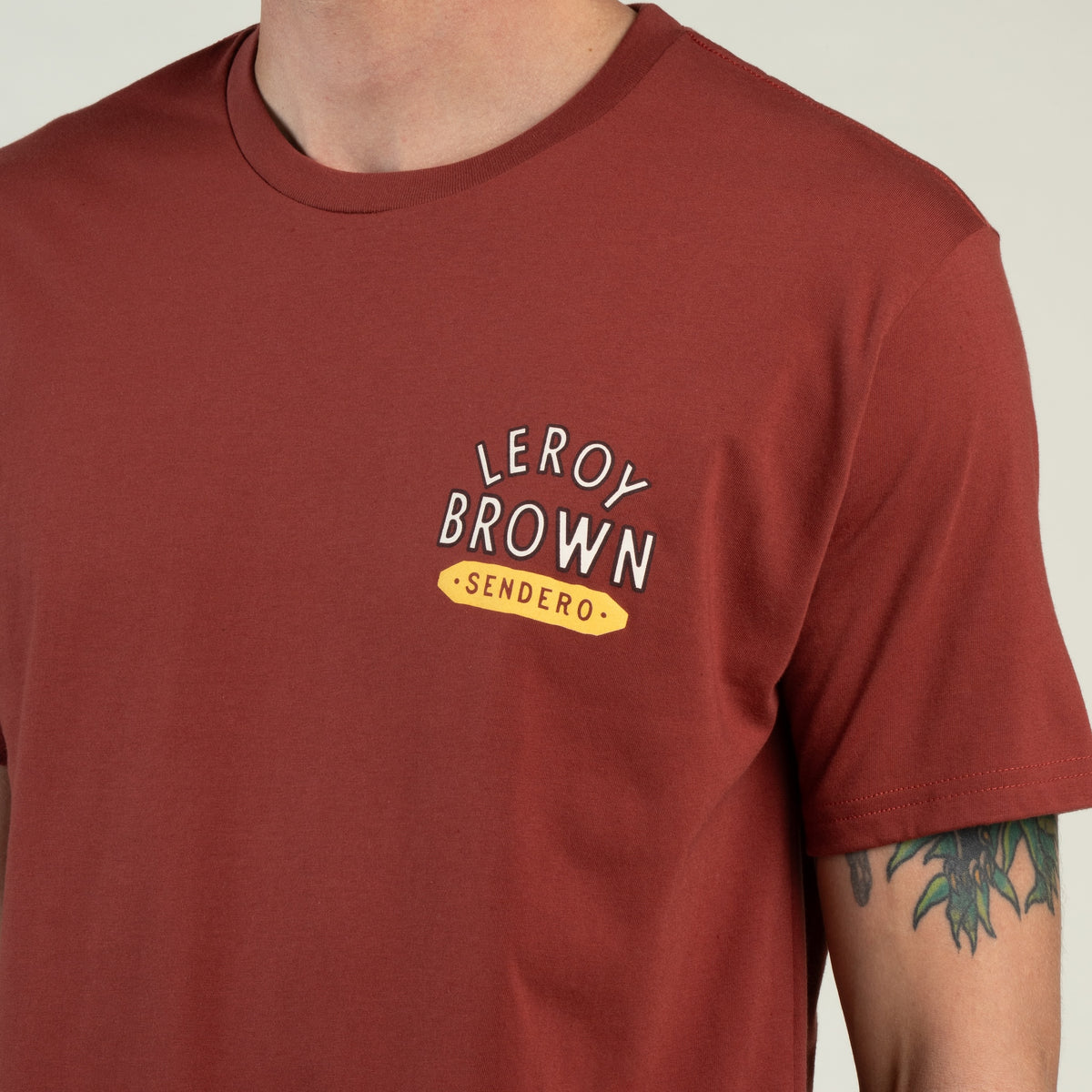 Leroy Brown T-Shirt - Warm Red