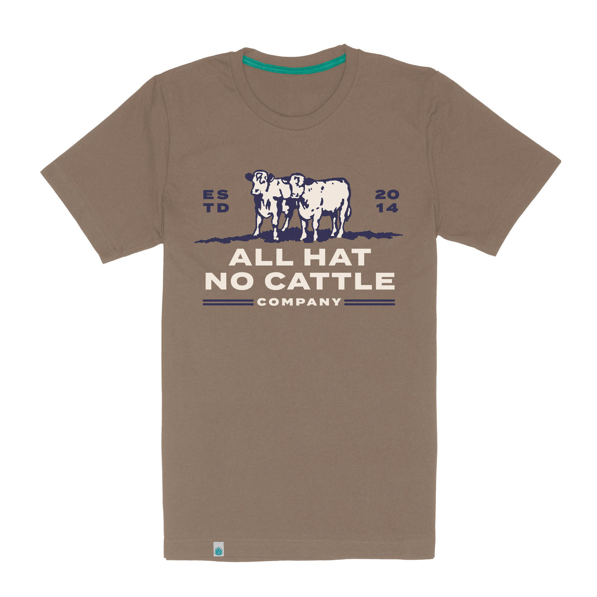 All Hat No Cattle T-Shirt - Light Brown