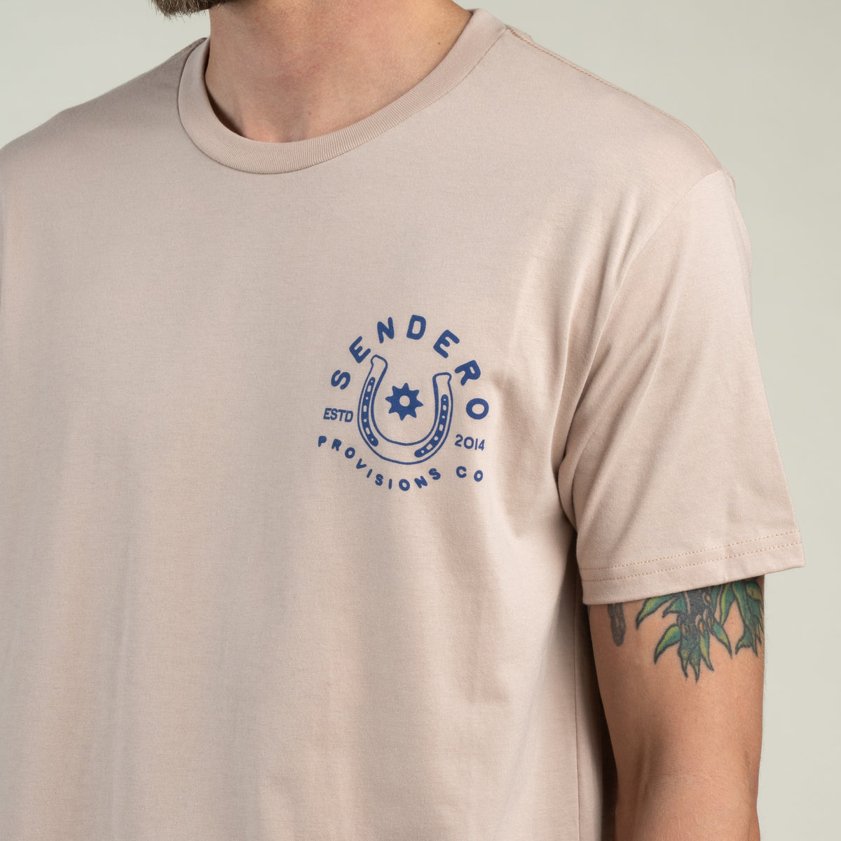 No Luck T-Shirt - Sand