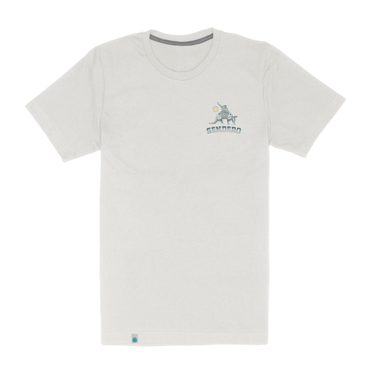 Armadillo Rodeo T-Shirt - Vintage White