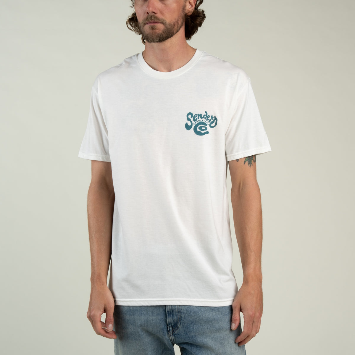 Buckaroo Blues T-Shirt - Vintage White