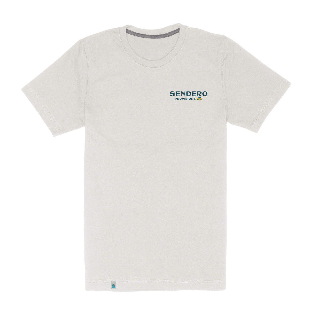 Cowboy Drawin' T-Shirt - Vintage White