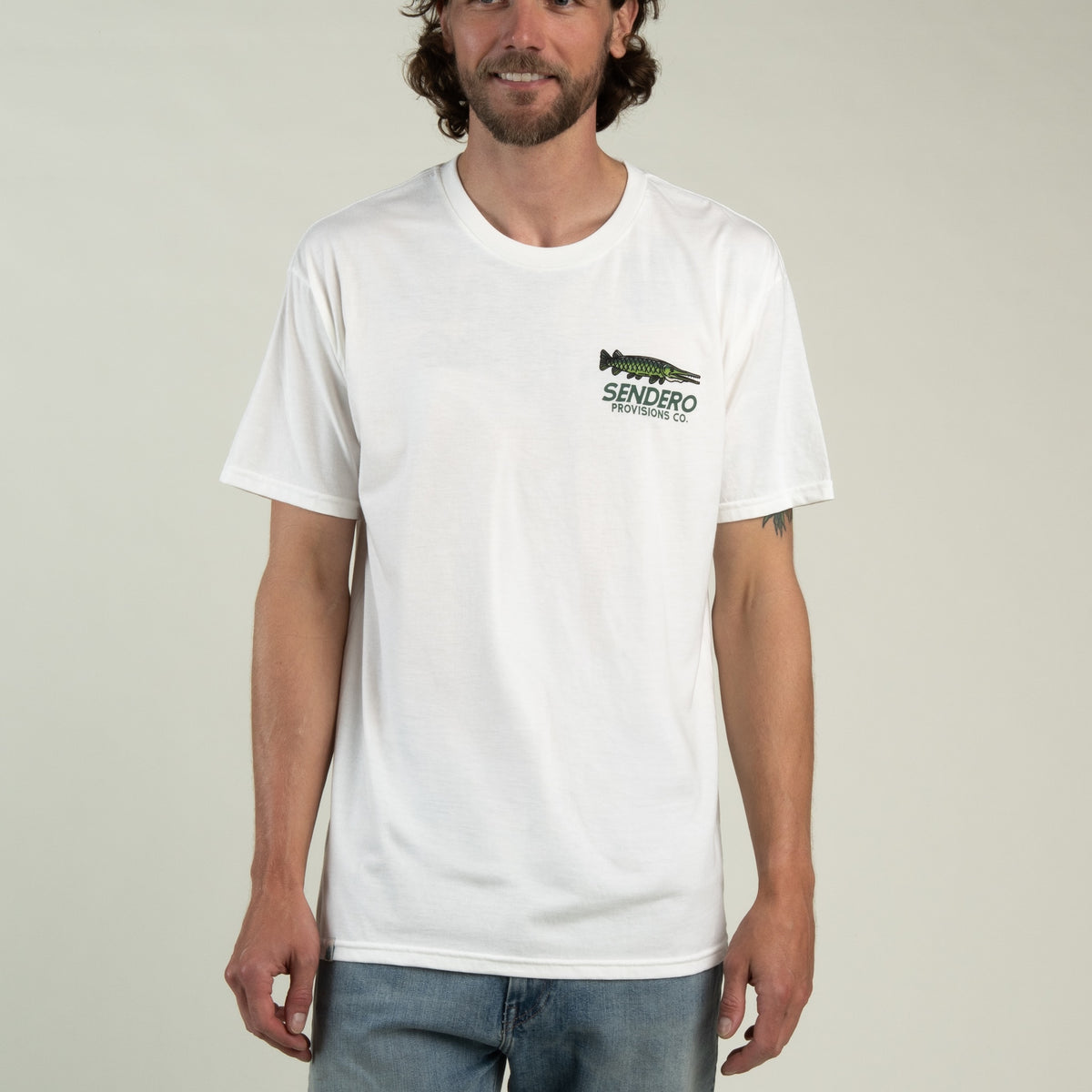 Gar T-Shirt - Vintage White