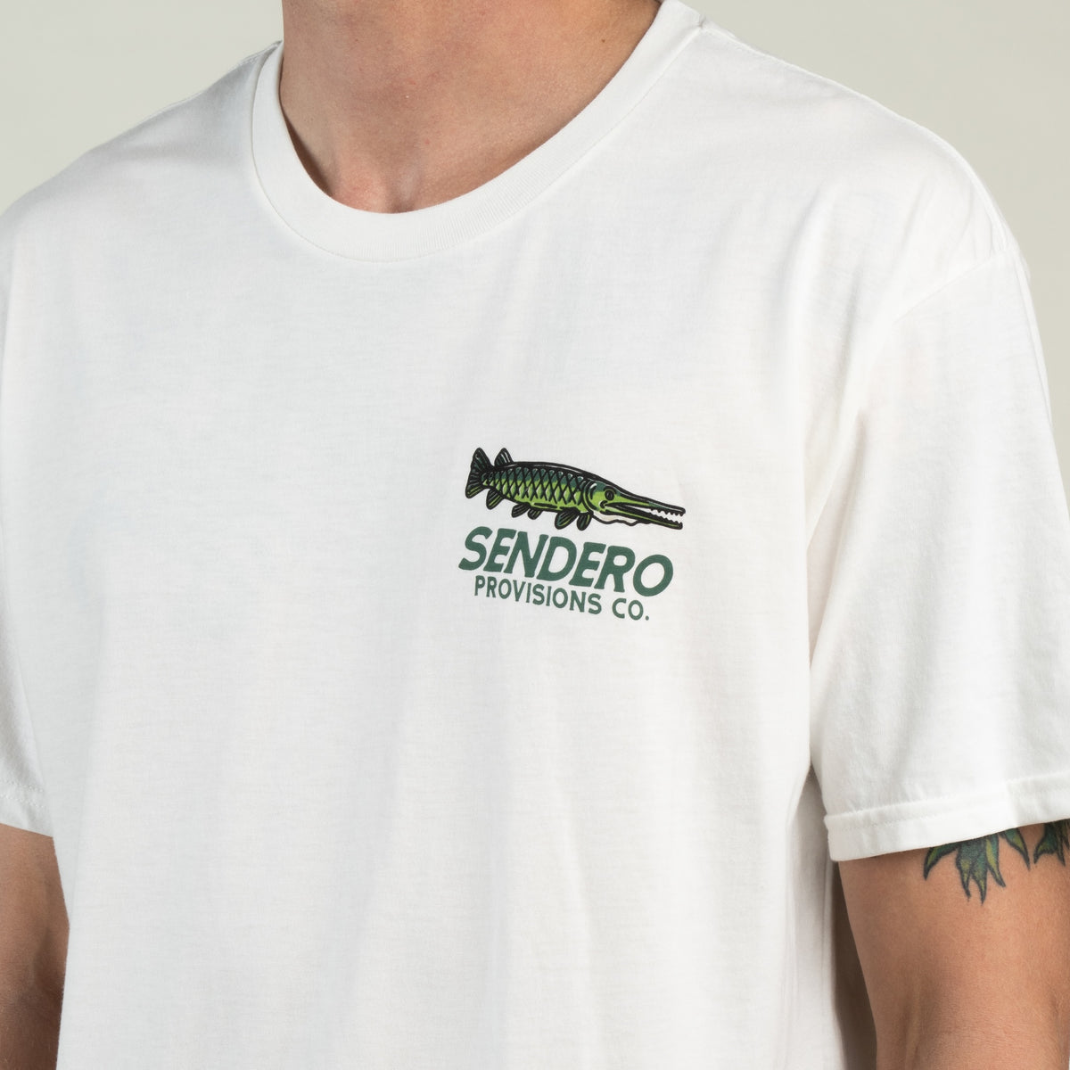 Gar T-Shirt - Vintage White