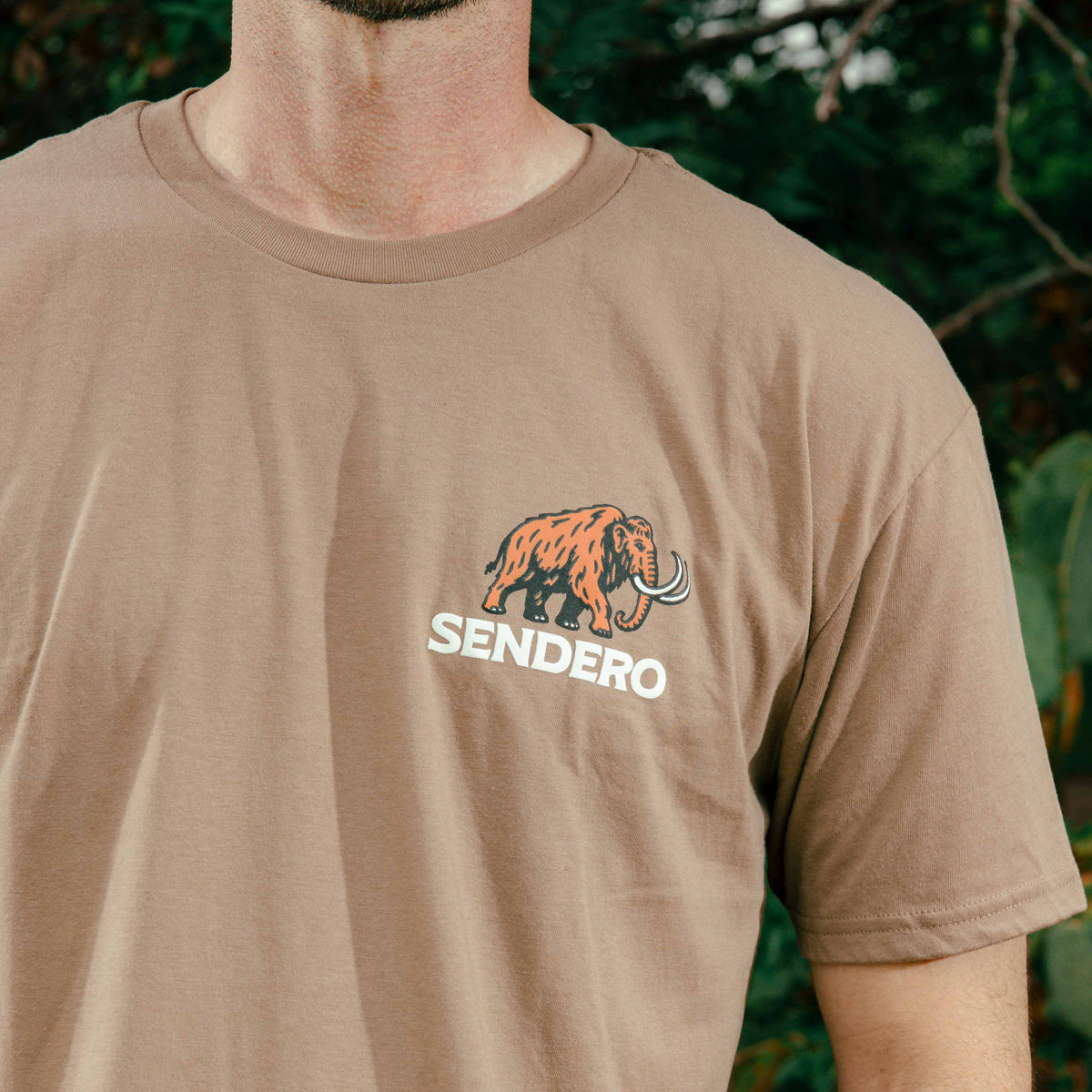 Mammoth T-Shirt - Light Brown