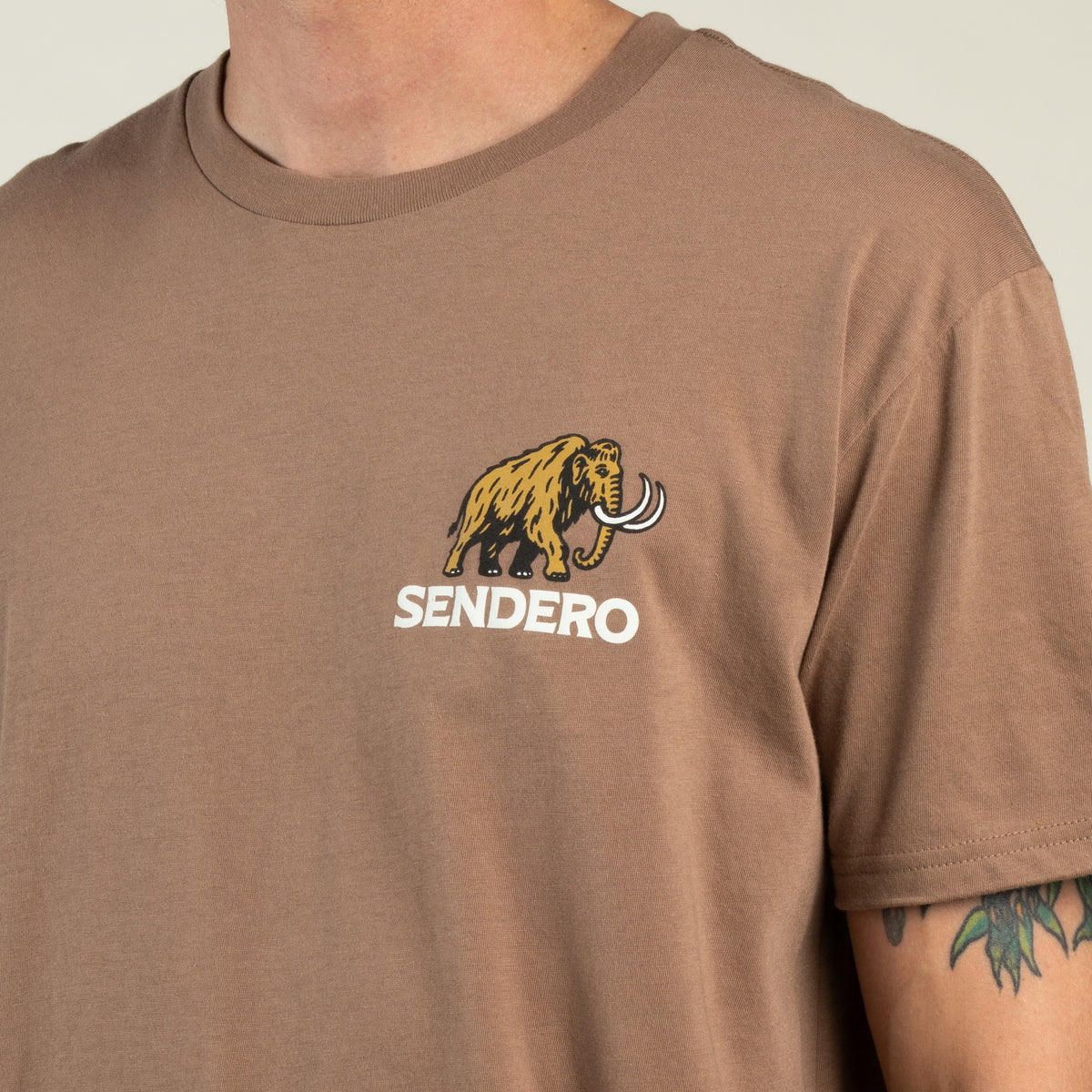 Mammoth T-Shirt - Light Brown