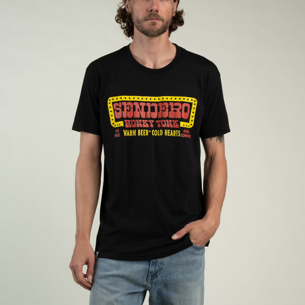 Sendero Honky Tonk T-Shirt - Black
