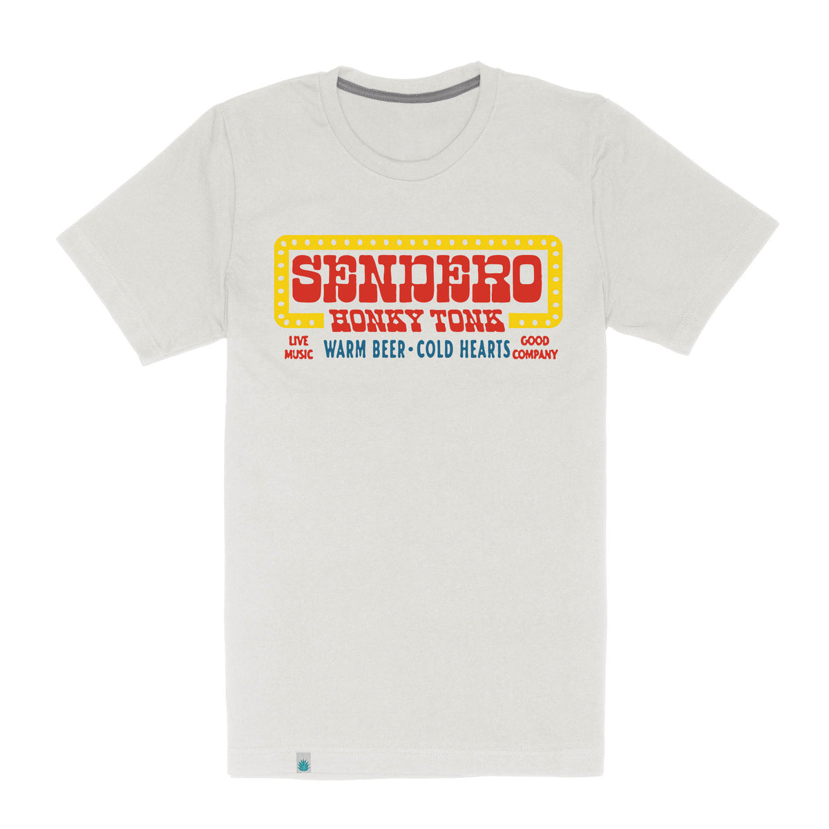 Sendero Honky Tonk T-Shirt - Vintage White