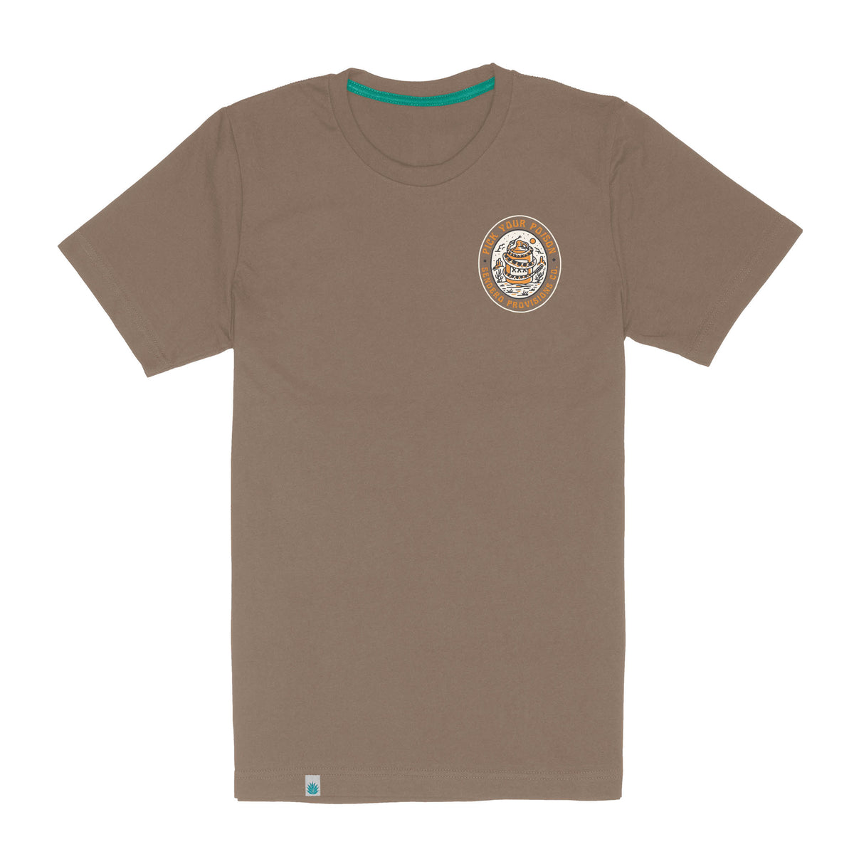 Pick Your Poison T-Shirt - Light Brown