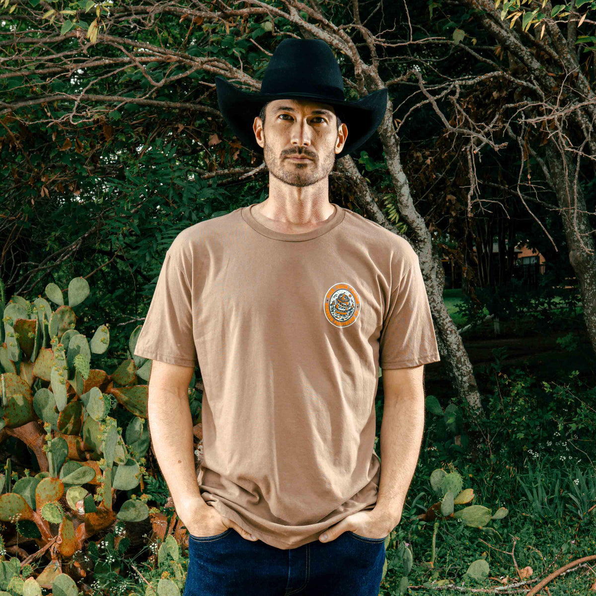 Pick Your Poison T-Shirt - Light Brown