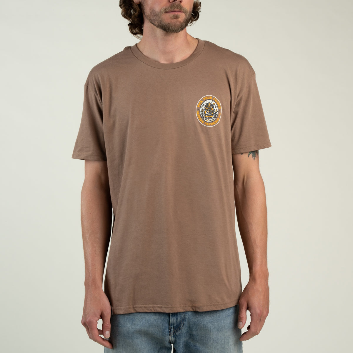 Pick Your Poison T-Shirt - Light Brown