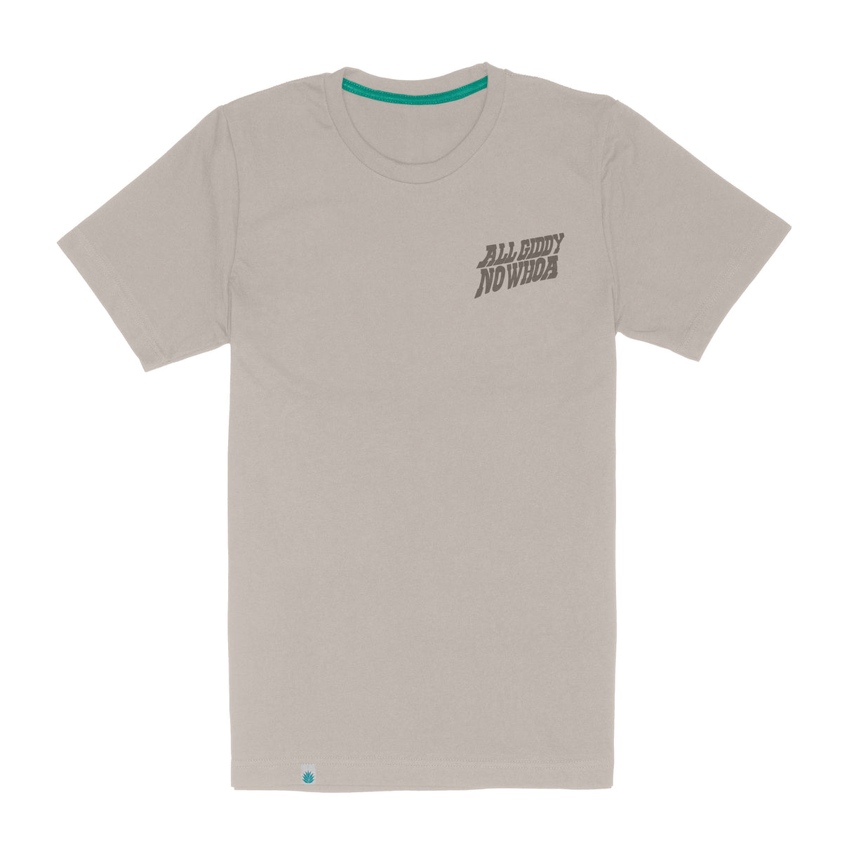 All Giddy No Whoa T-Shirt - Sand