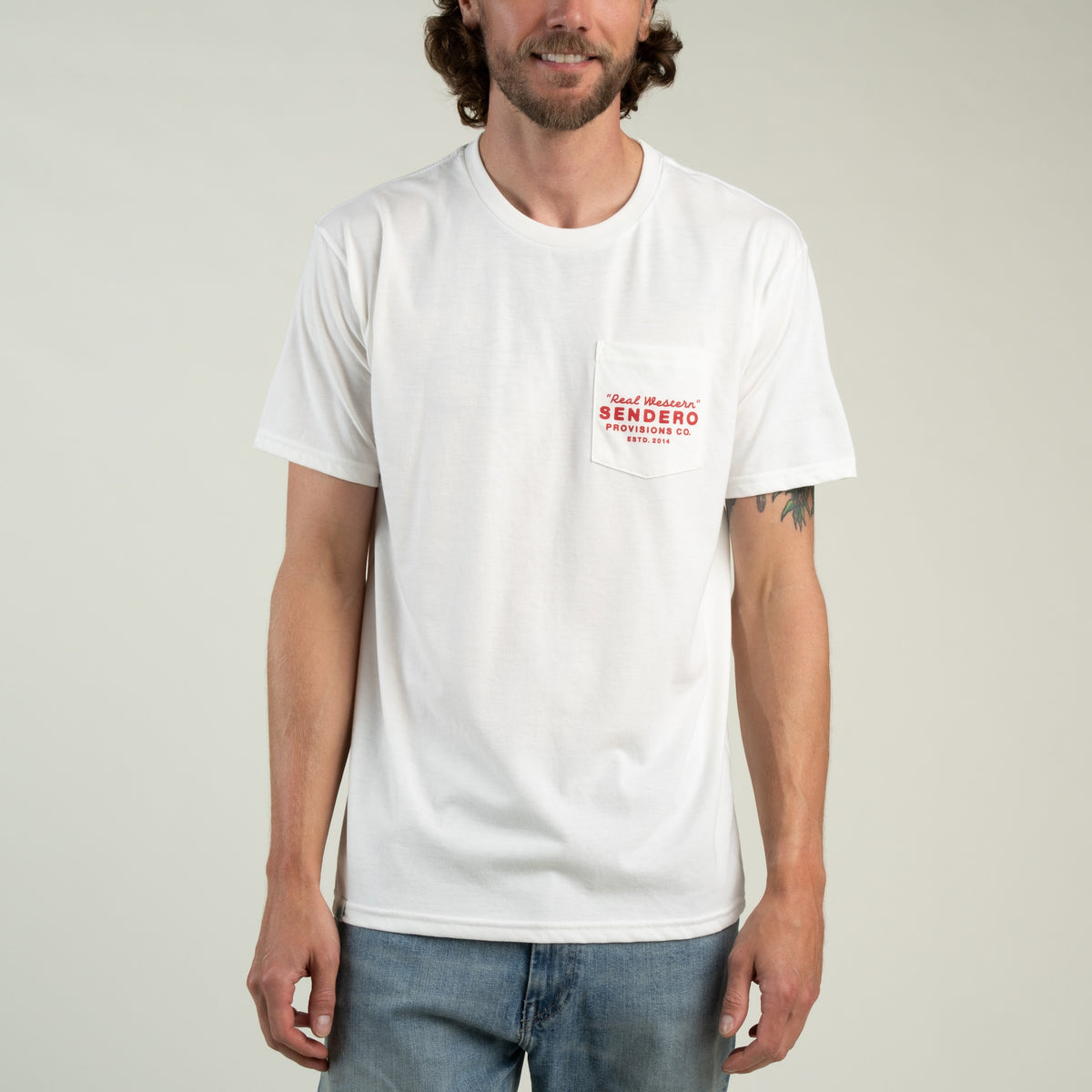 Real Western Pocket T-Shirt