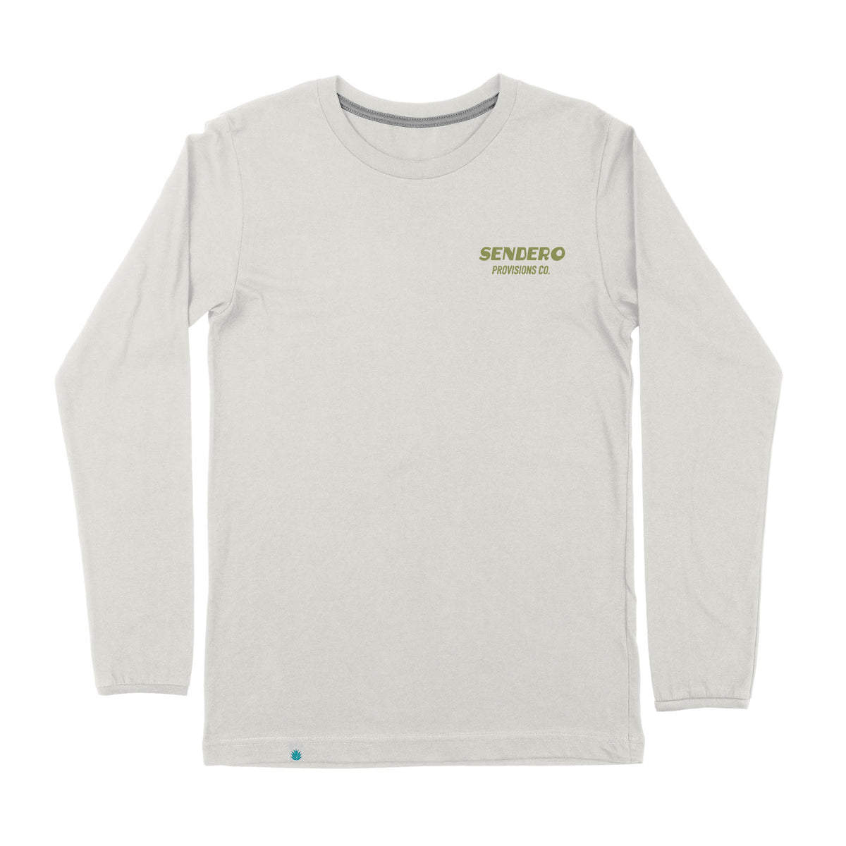 Deer Fishers Long Sleeve T-Shirt - Vintage White